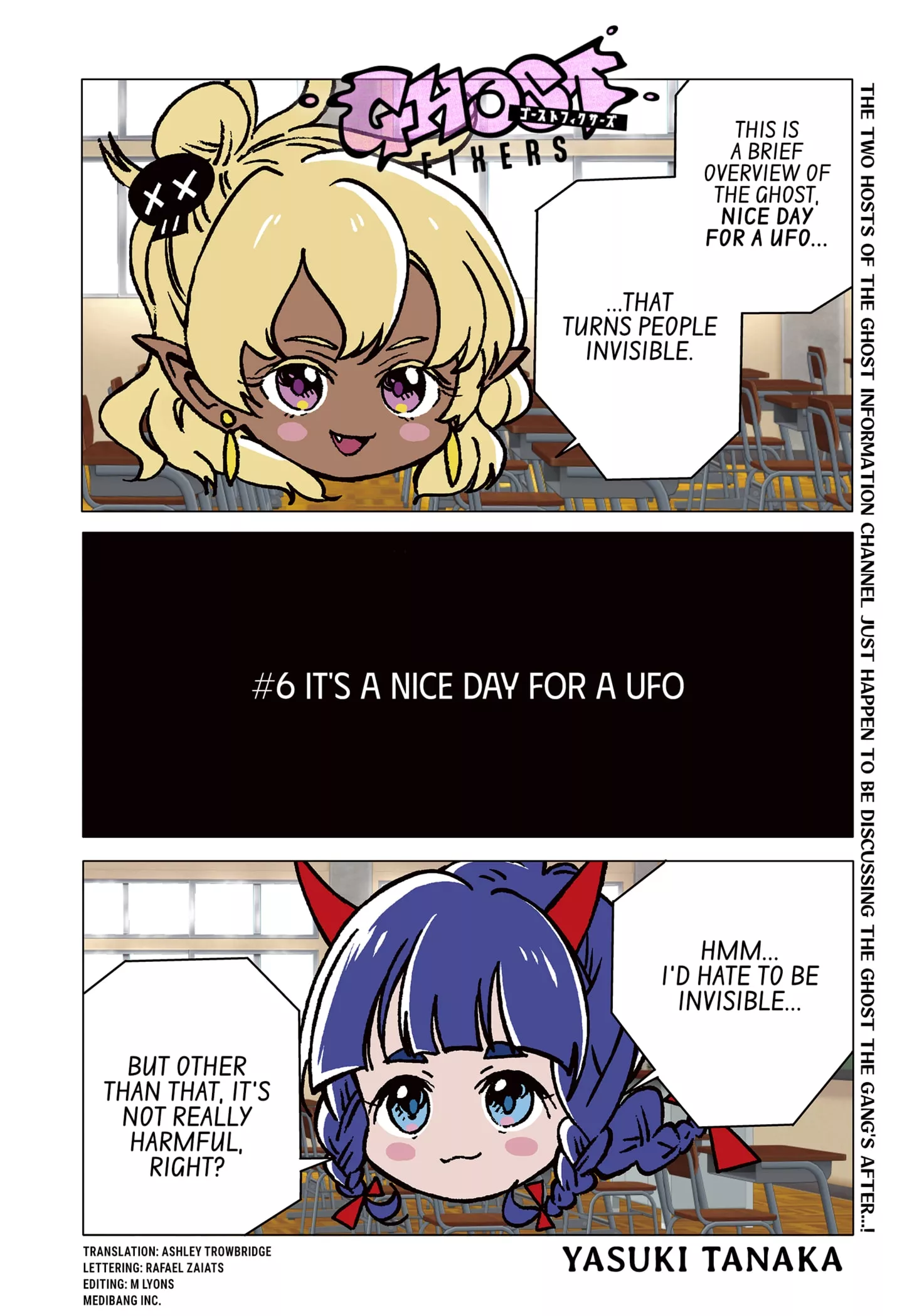 Read Ghost Fixers Chapter 6 - It's a Nice Day for a UFO Online