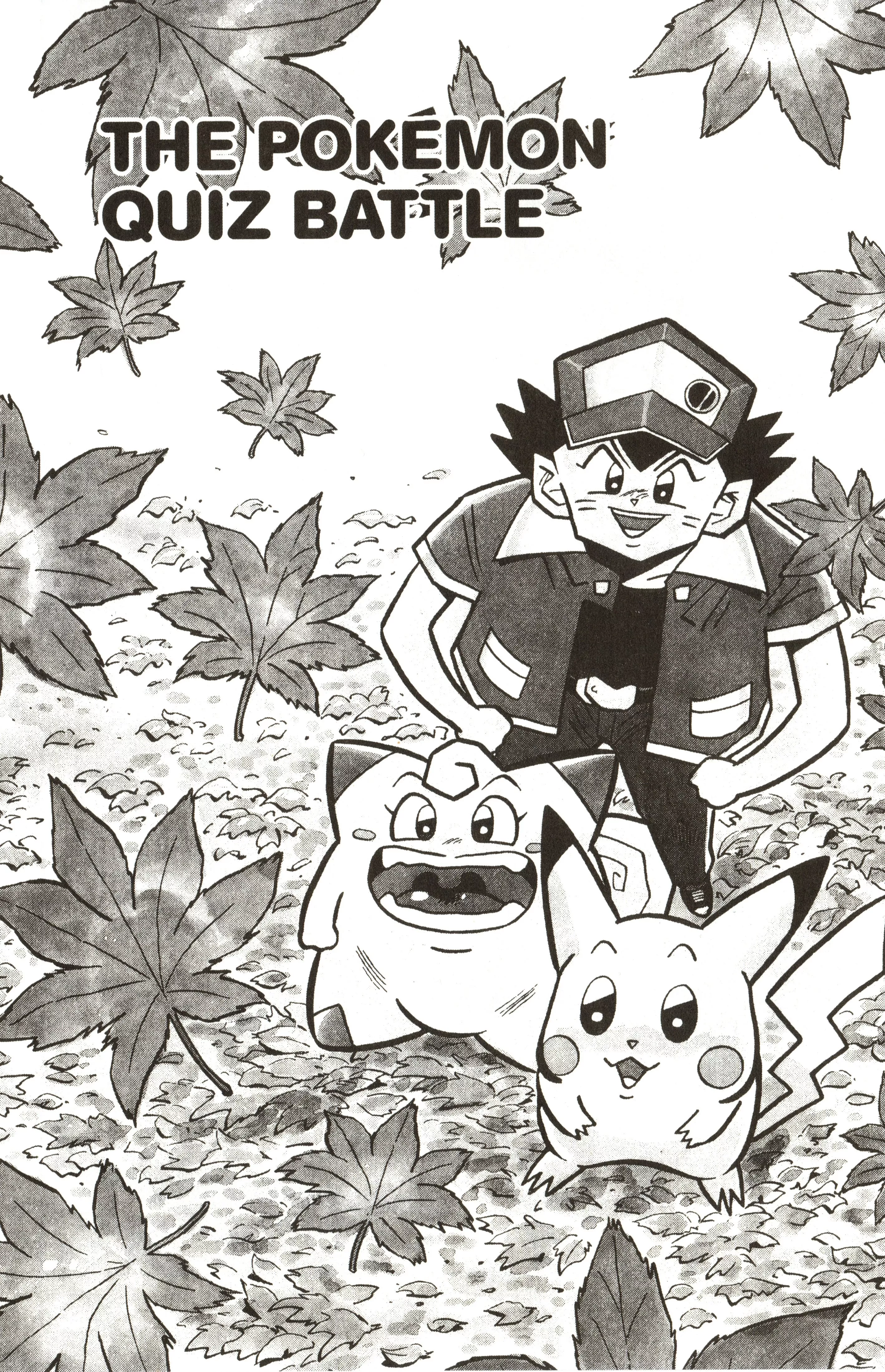 Read Pokémon Chapter 24 - The Pokemon Quiz Battle Online