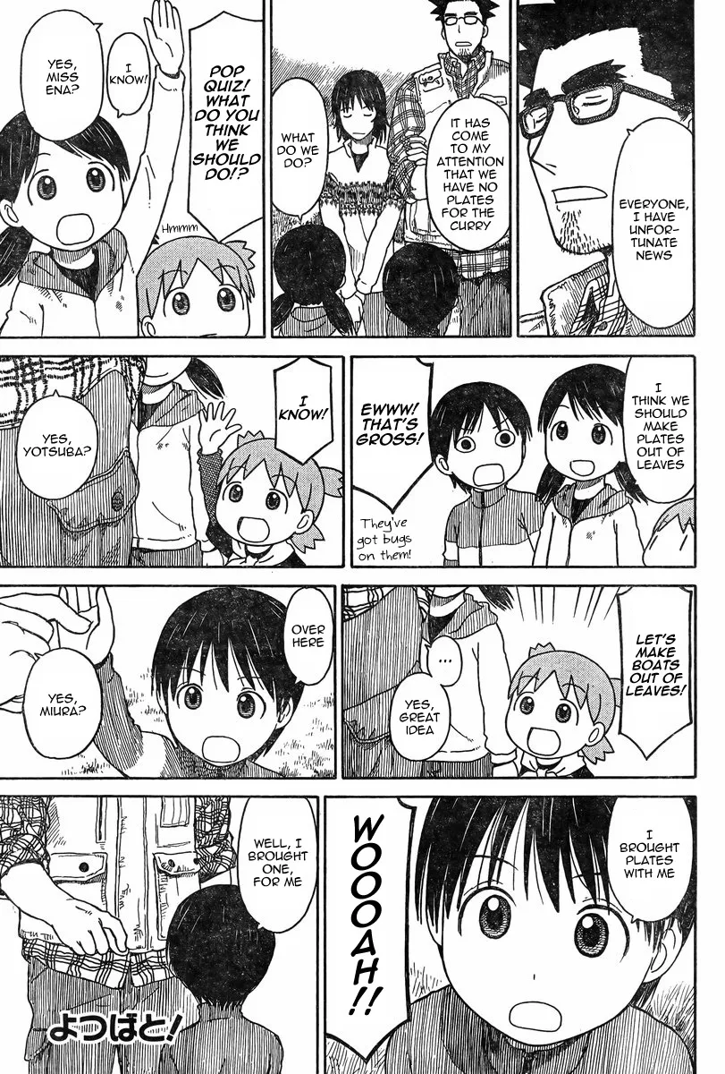 Read Yotsubato! Chapter 82 - Yotsuba & Camping (4) Online