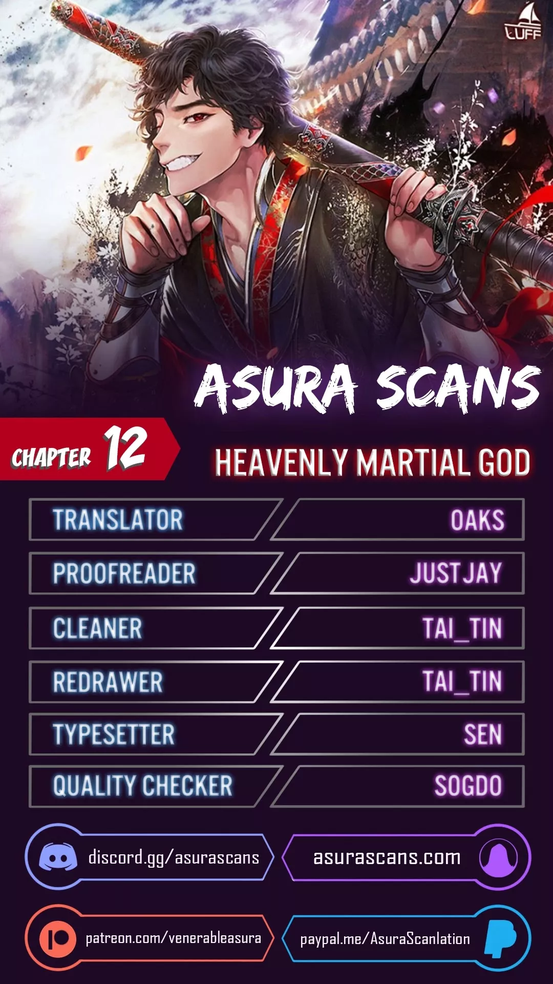 Read Heavenly Martial God Chapter 12 Online