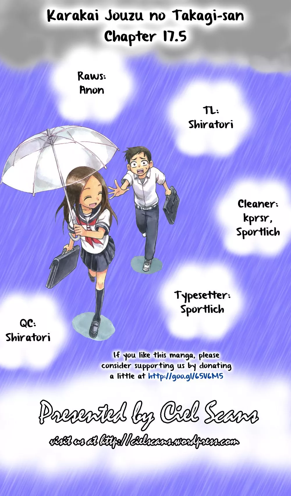 Read Karakai Jouzu no Takagi-san Chapter 17.6 - Omake Online