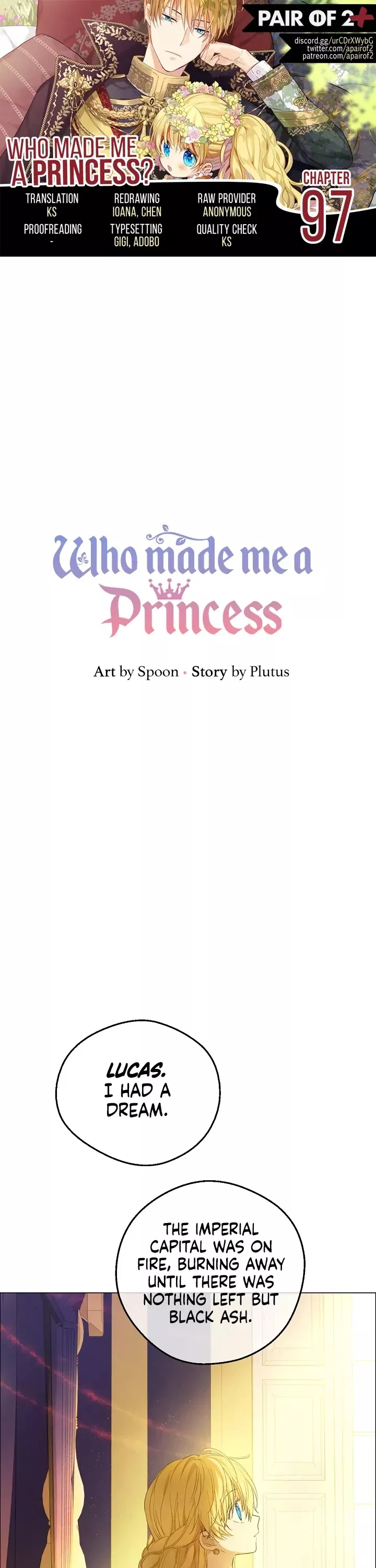 Read Who Made Me a Princess Chapter 97 Online