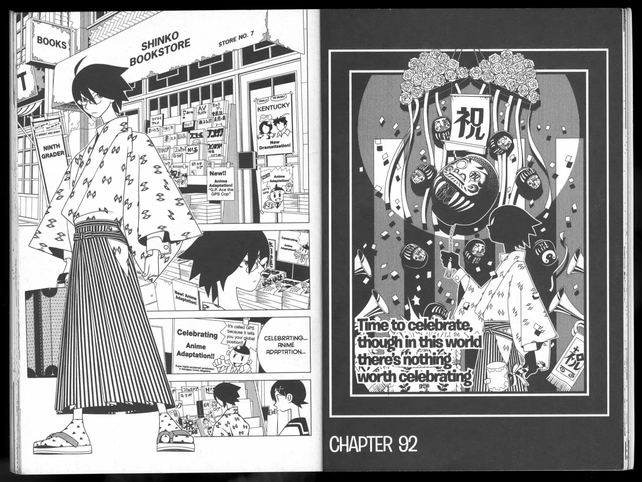 Read Sayonara Zetsubou Sensei Chapter 92 - Time To celebrate, Though In This World There's Nothing Worth Celebrating Online