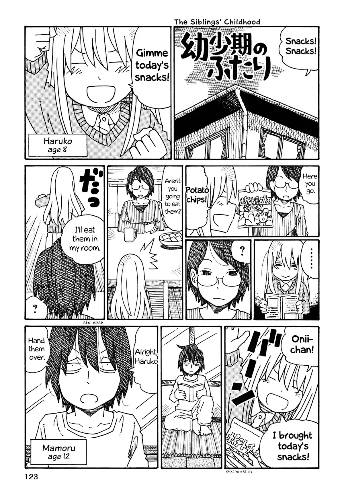 Read Hatarakanai Futari (The Jobless Siblings) Chapter 190.5 - The Siblings' Childhood Online