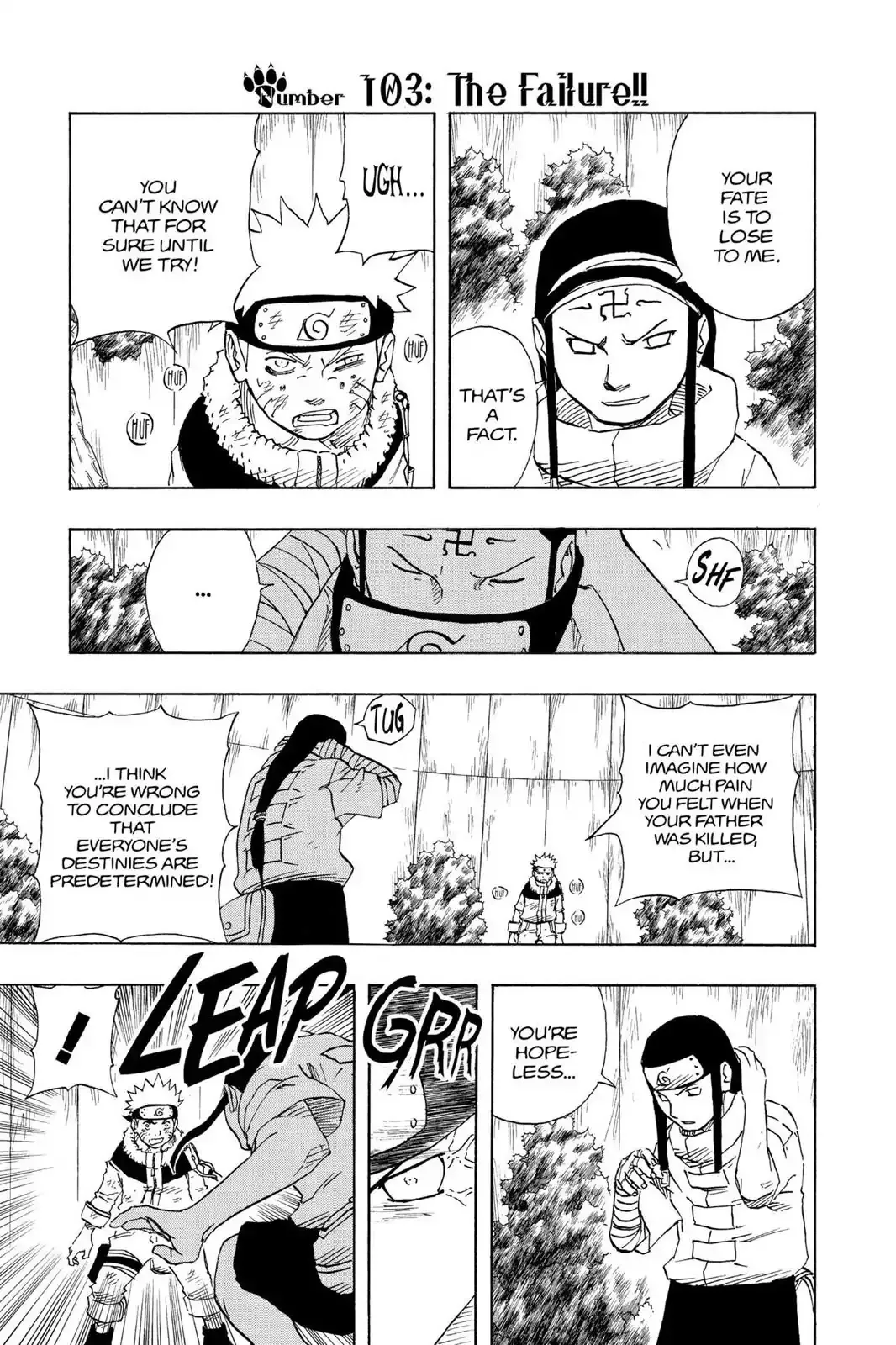 Read Naruto Chapter 103 - The Failure!! Online