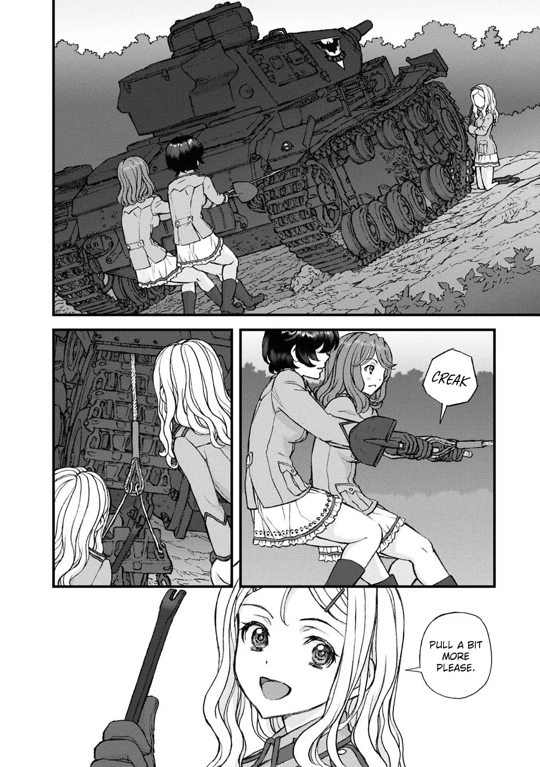 Read GIRLS und PANZER – The Fir Tree and the Iron-Winged Witch Chapter 19 Online