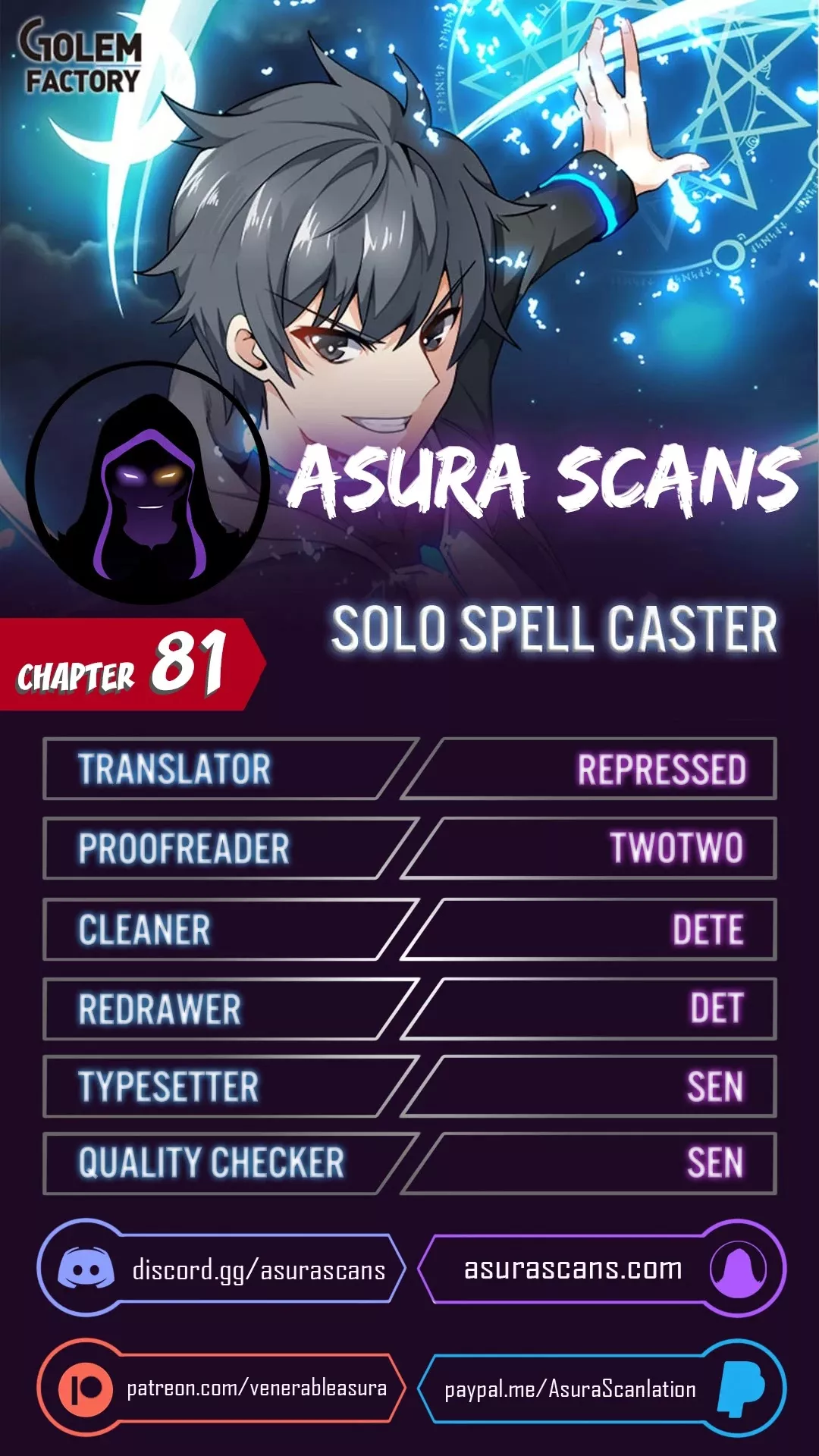 Read Solo Spell Caster Chapter 81 Online