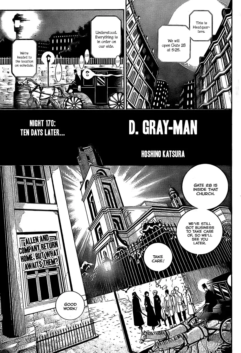 Read D.Gray-man Chapter 170 - The 170th Night: 10 Days Later... Online