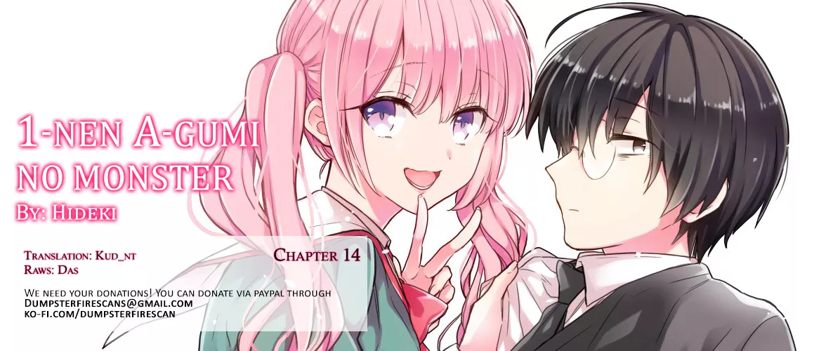 Read 1-nen A-gumi no Monster Chapter 14 - Sensei, You Suck at Dealing with girls Online