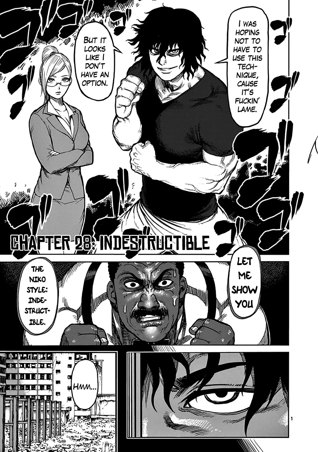 Read Kengan Ashura Chapter 28 - Indestructible Online