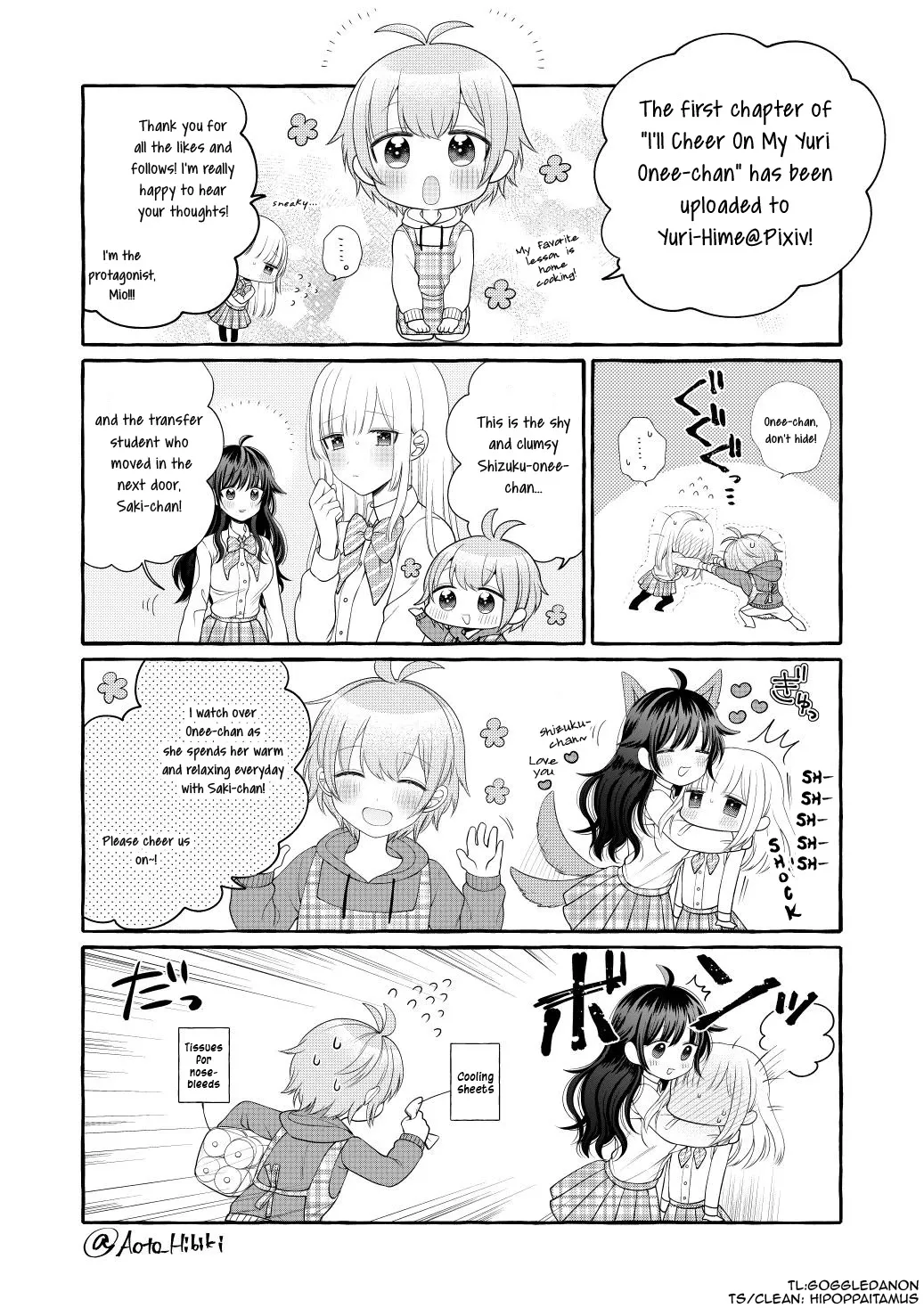 Read Boku wa, Yuri na Oneechan wo Ouen shiteimasu Chapter 6.52 - Twitter extras Online