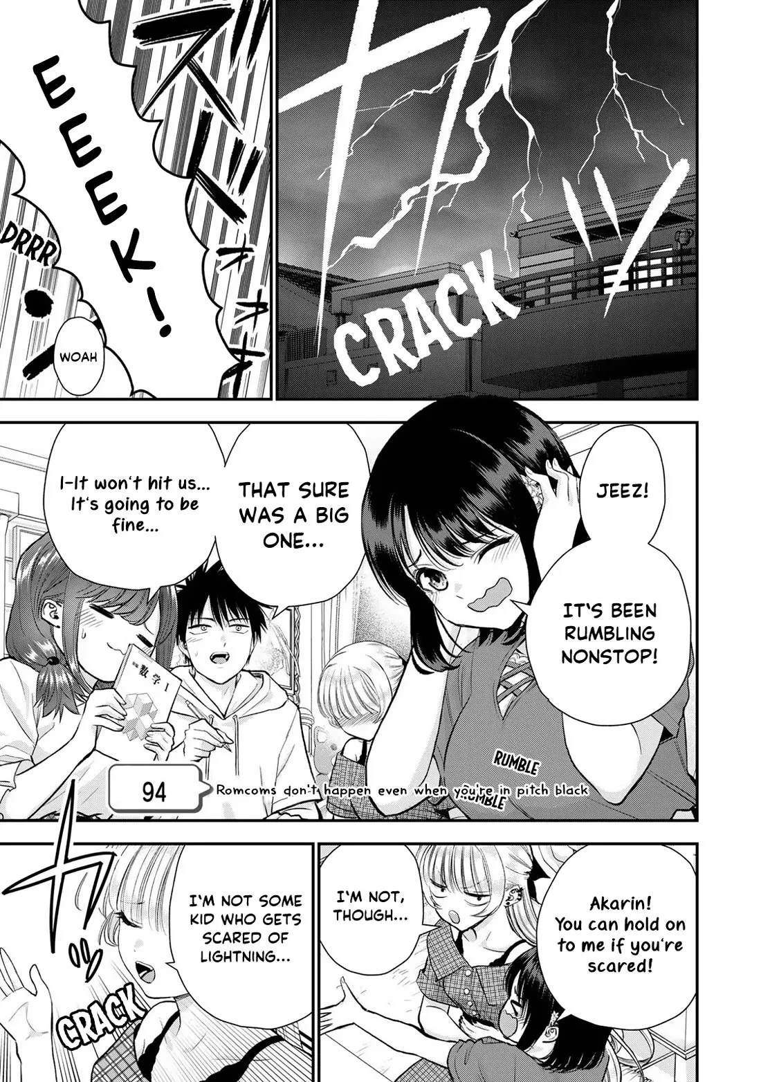 Read No More Love With the Girls Chapter 94 - Romcoms don‘t happen even when you‘re in pitch black Online