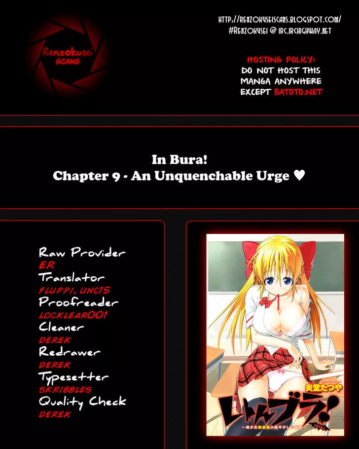 Read In Bura!: Bishoujo Kyuuketsuki no Hazukashii Himitsu Chapter 9 - An Unquenchable Urge ♥ Online