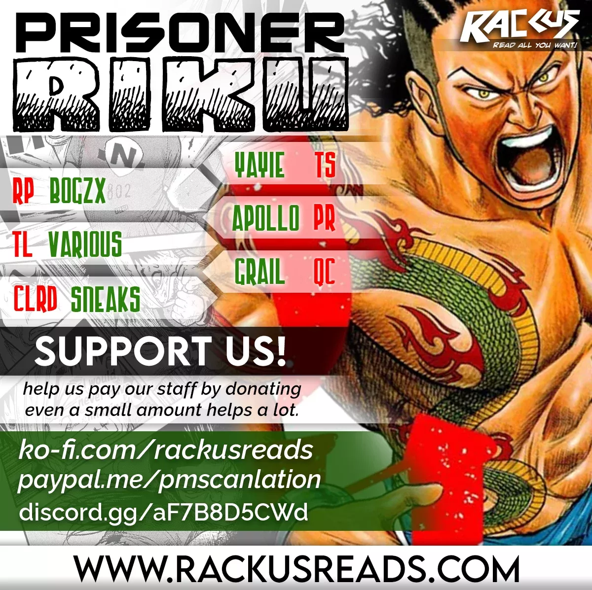 Read Prisoner Riku Chapter 74 - Terrain Online