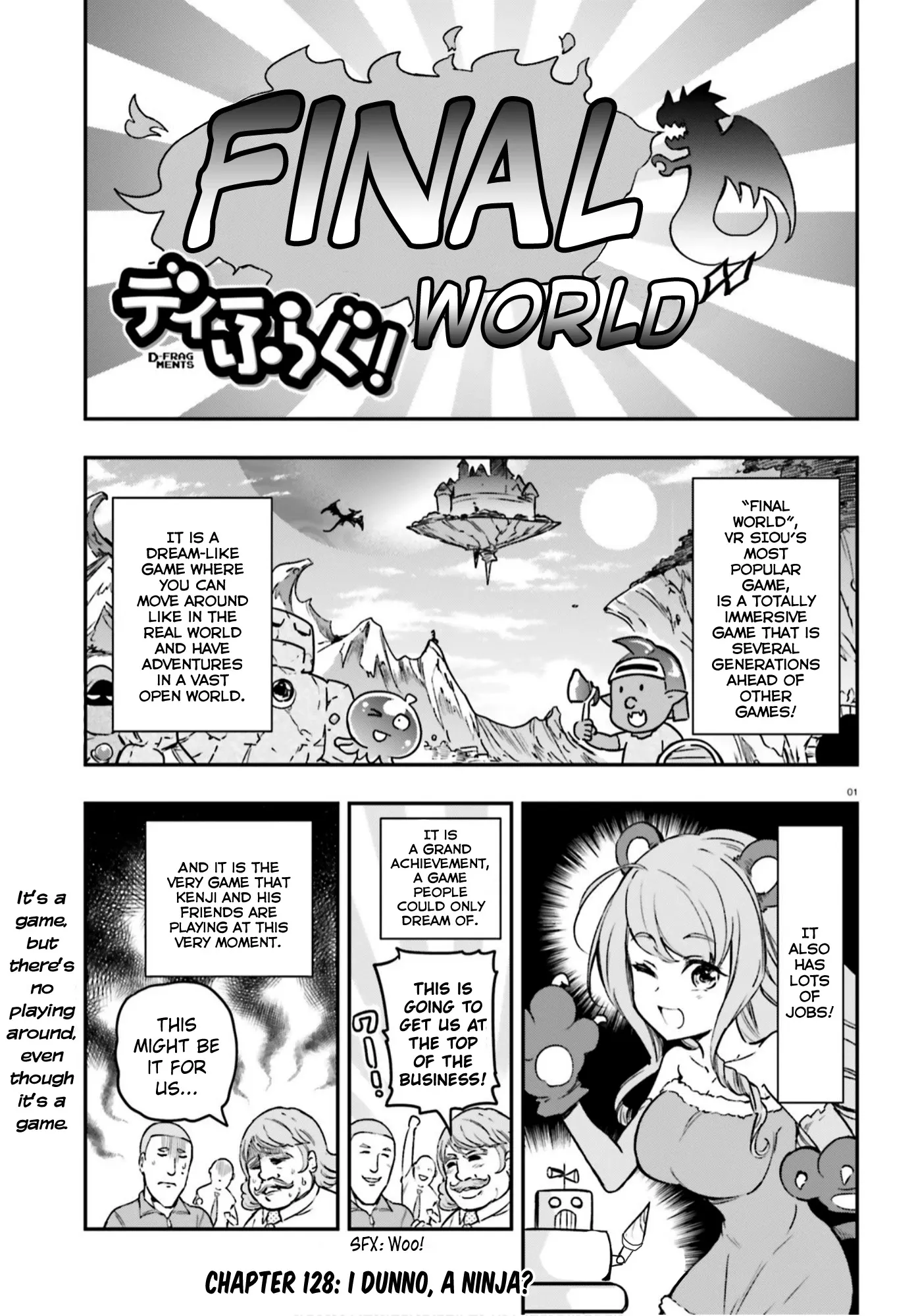 Read D-Frag! Chapter 128 - I Dunno, a Ninja? Online