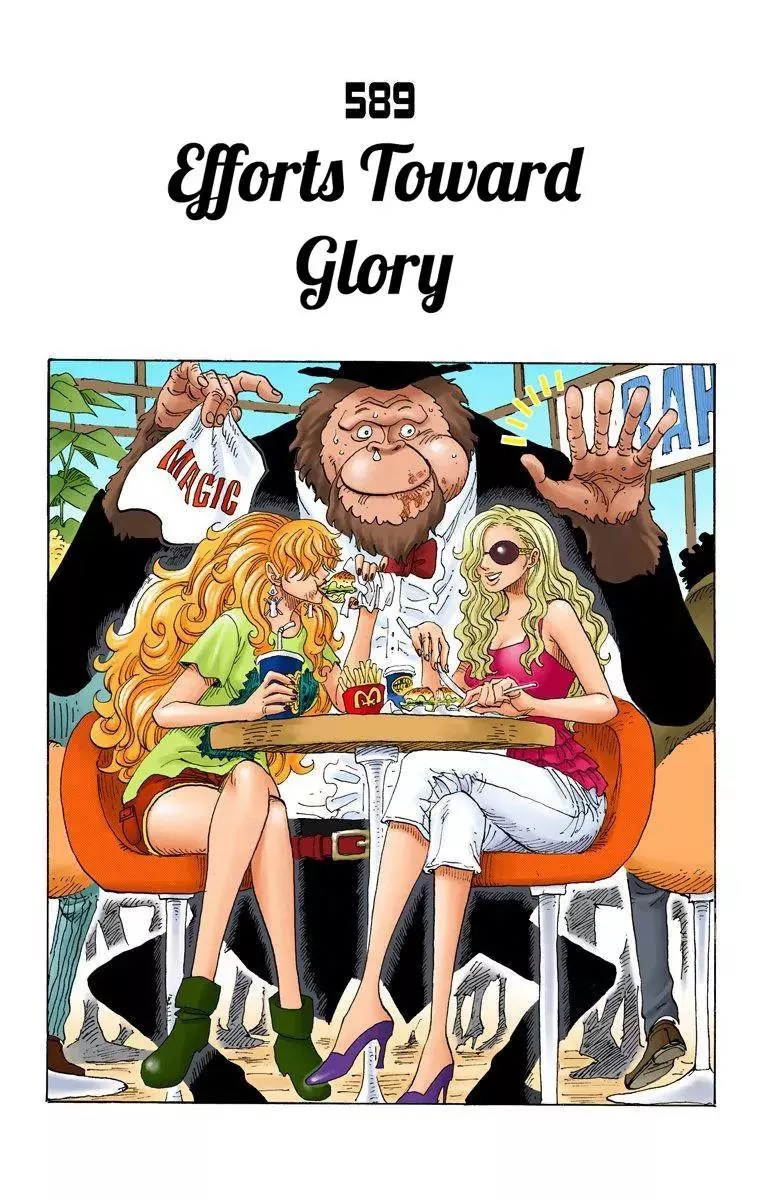 Read One Piece Chapter 589 - Efforts Toward Glory Online