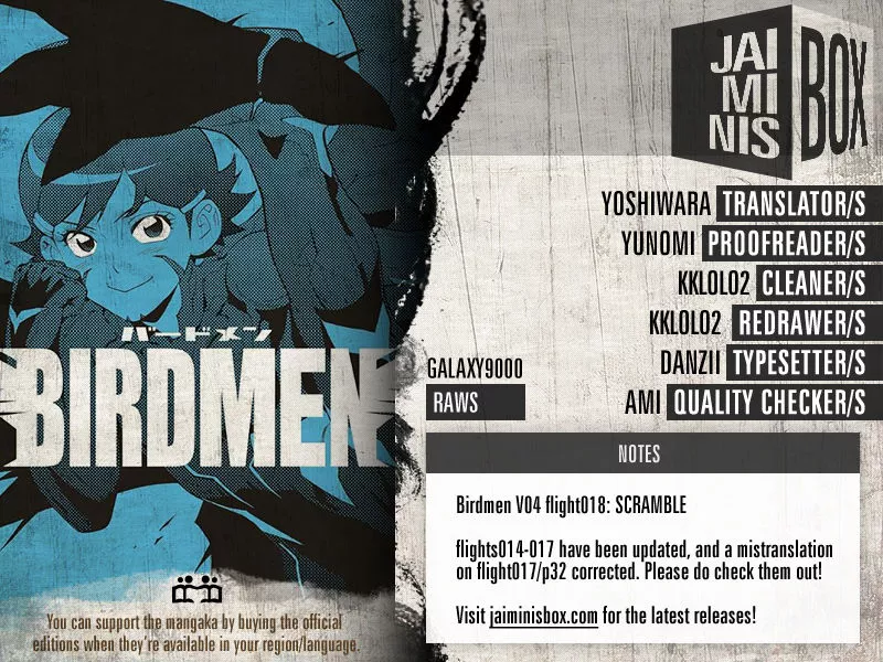 Read Birdmen Chapter 23 - Advance Online