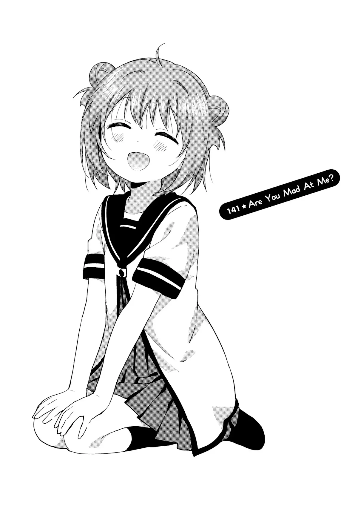 Read Yuru Yuri Chapter 141 - Are You Mad At Me? Online