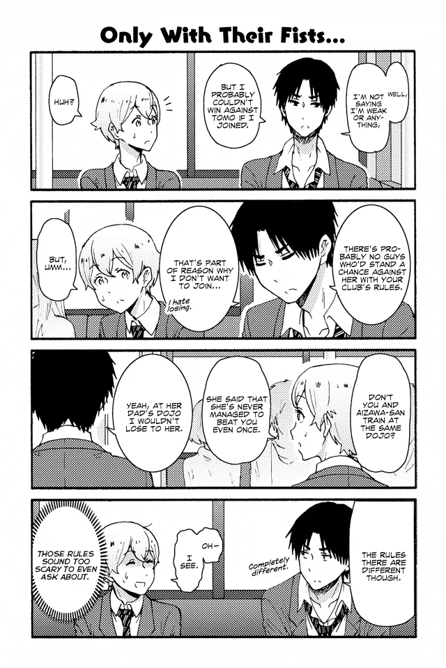 Read Tomo-chan wa Onna no ko! Chapter 166 - Only With Their Fists... Online