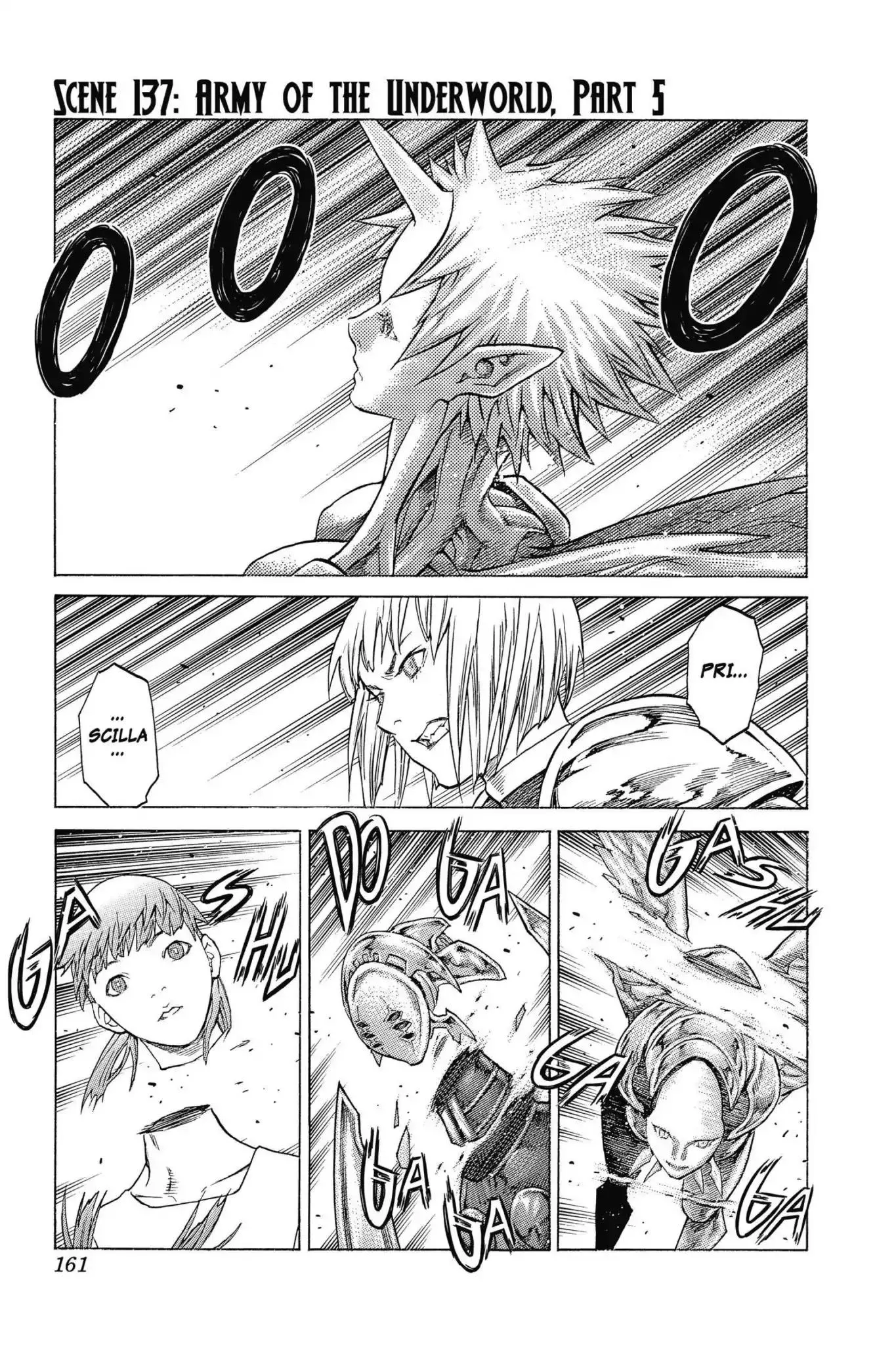 Read Claymore Chapter 137 - Vol.24 Scene 137: Army of the Underworld, Part 5 Online