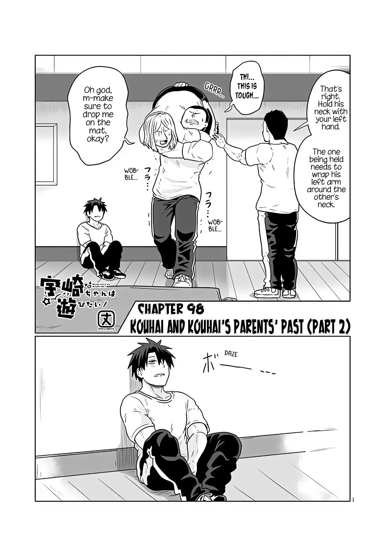 Read Uzaki-chan wa Asobitai! Chapter 98 - Kouhai and Kouhai's Parents' Past (Part 2) Online