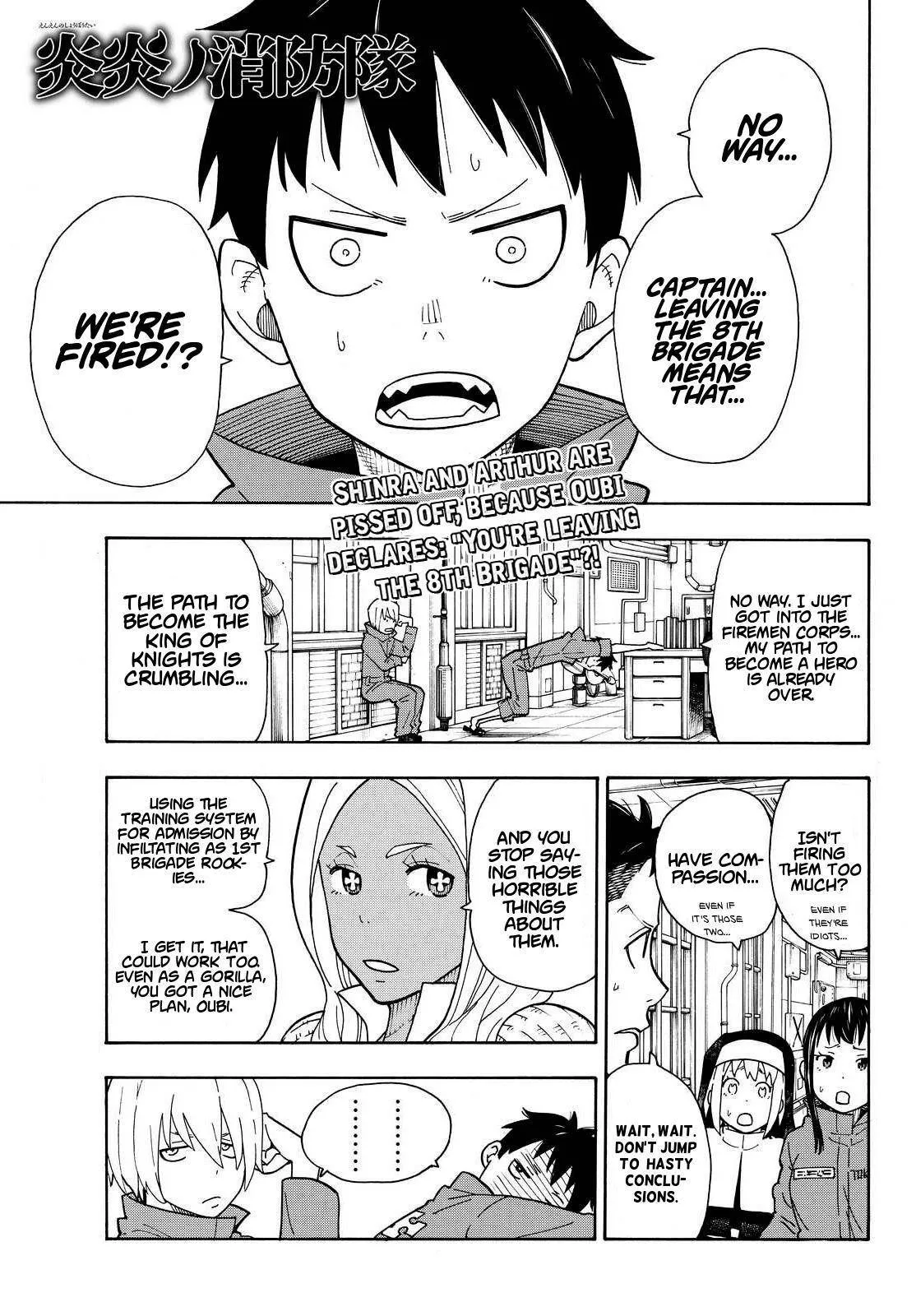 Read Enen no Shouboutai Chapter 22 - The First Brigade Infiltration Plan Online