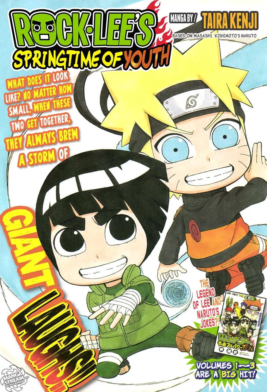 Read Rock Lee no Seishun Full-Power Ninden Chapter 24 - Rock Lee Versus Uzumaki Naruto Online