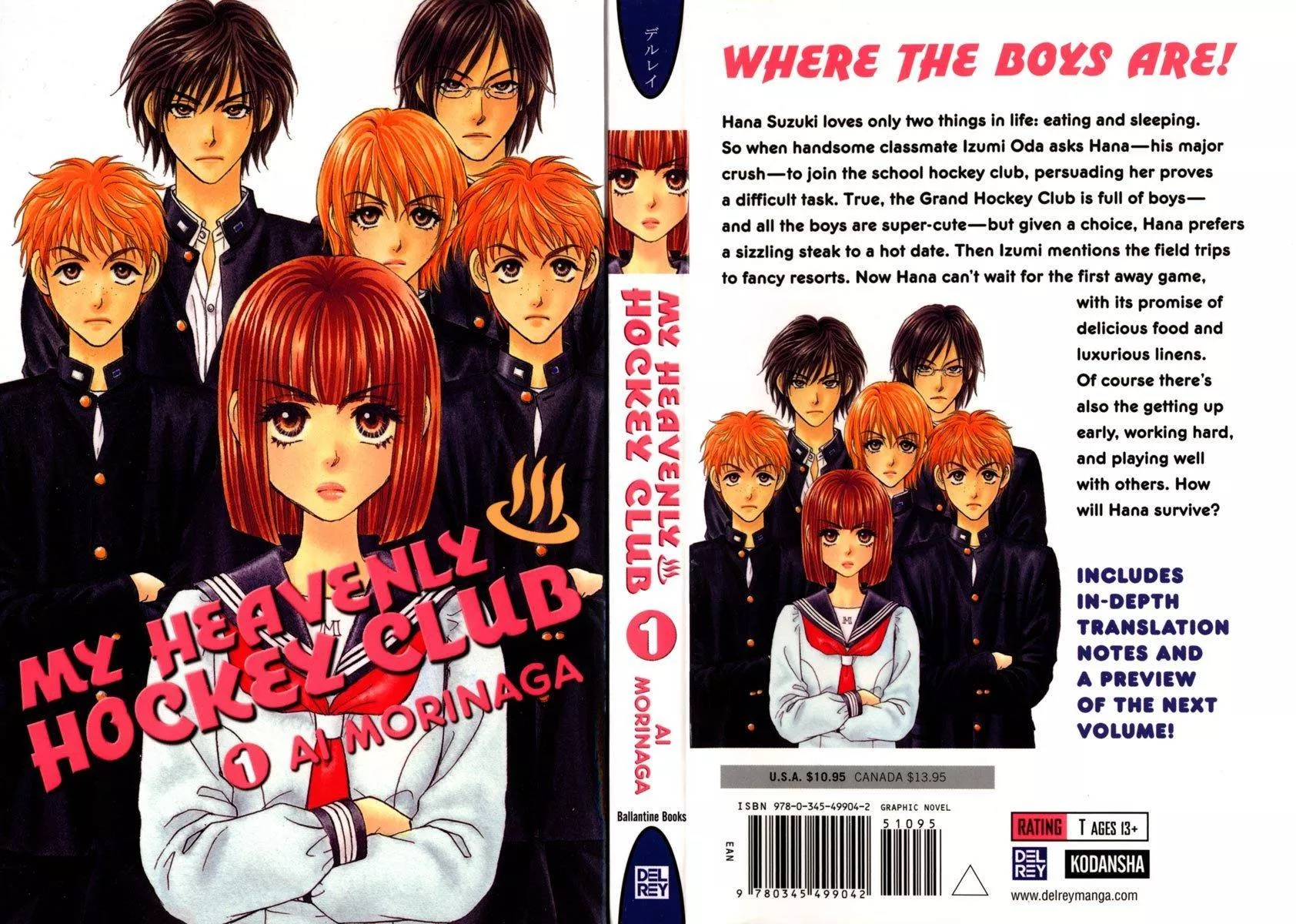 Read Gokuraku Seishun Hockey Bu Chapter 1 - Welcome to Our Hockey Club (LOL) Online