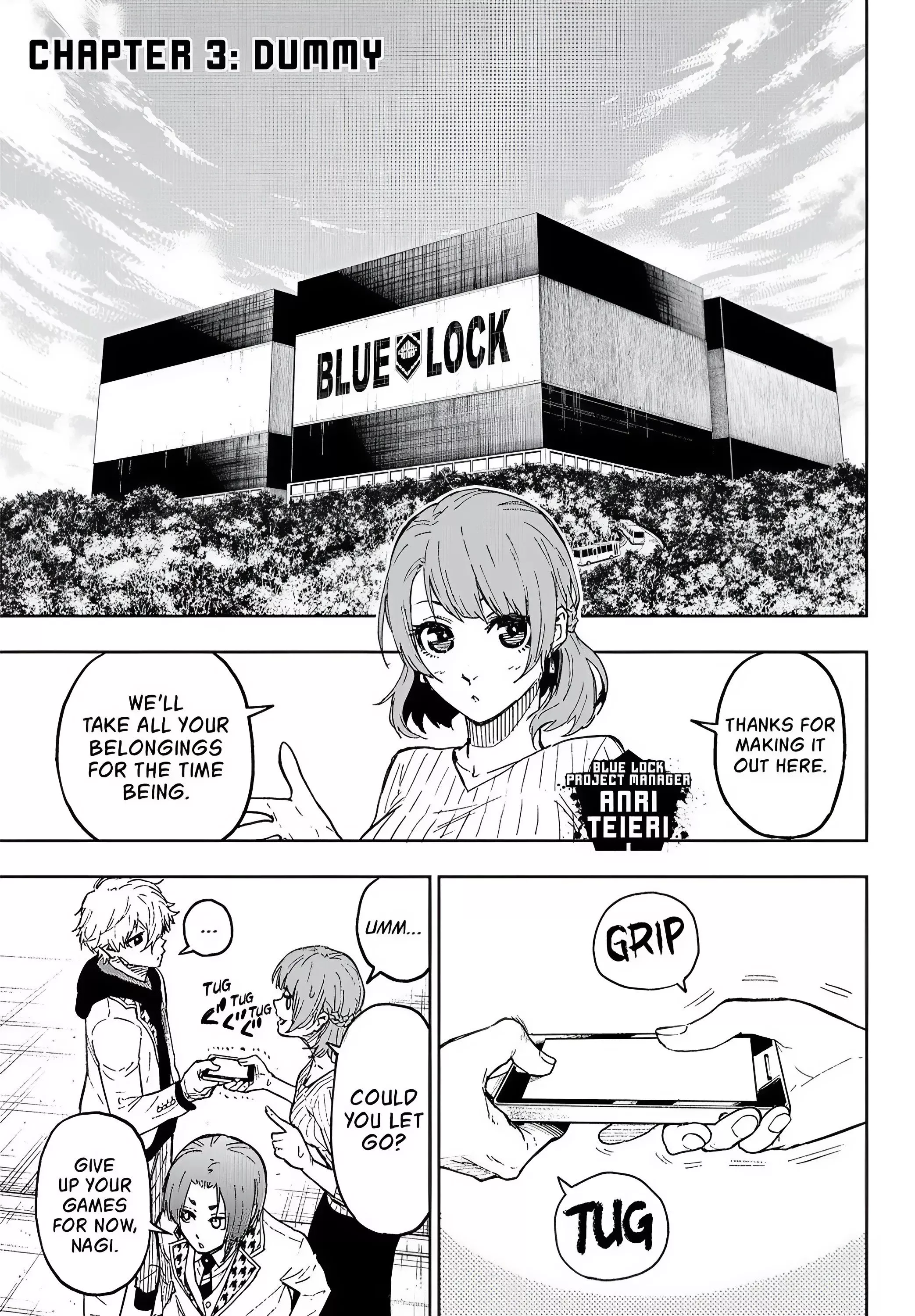 Read Blue Lock: Episode Nagi Chapter 3 - Dummy Online