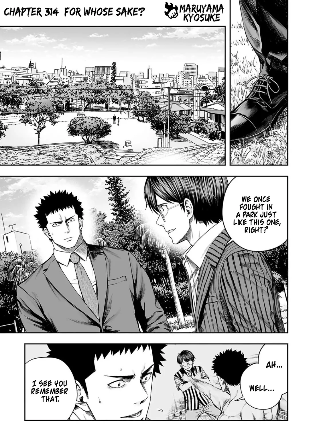 Read TSUYOSHI Chapter 314 - For Whose Sake? Online