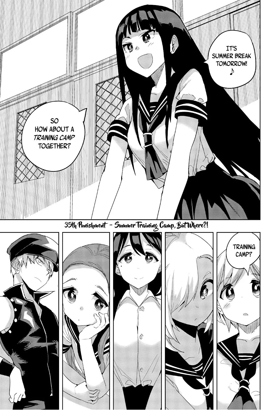 Read Houkago no Goumon Shoujo Chapter 35 - Summer Training Camp, But Where?! Online