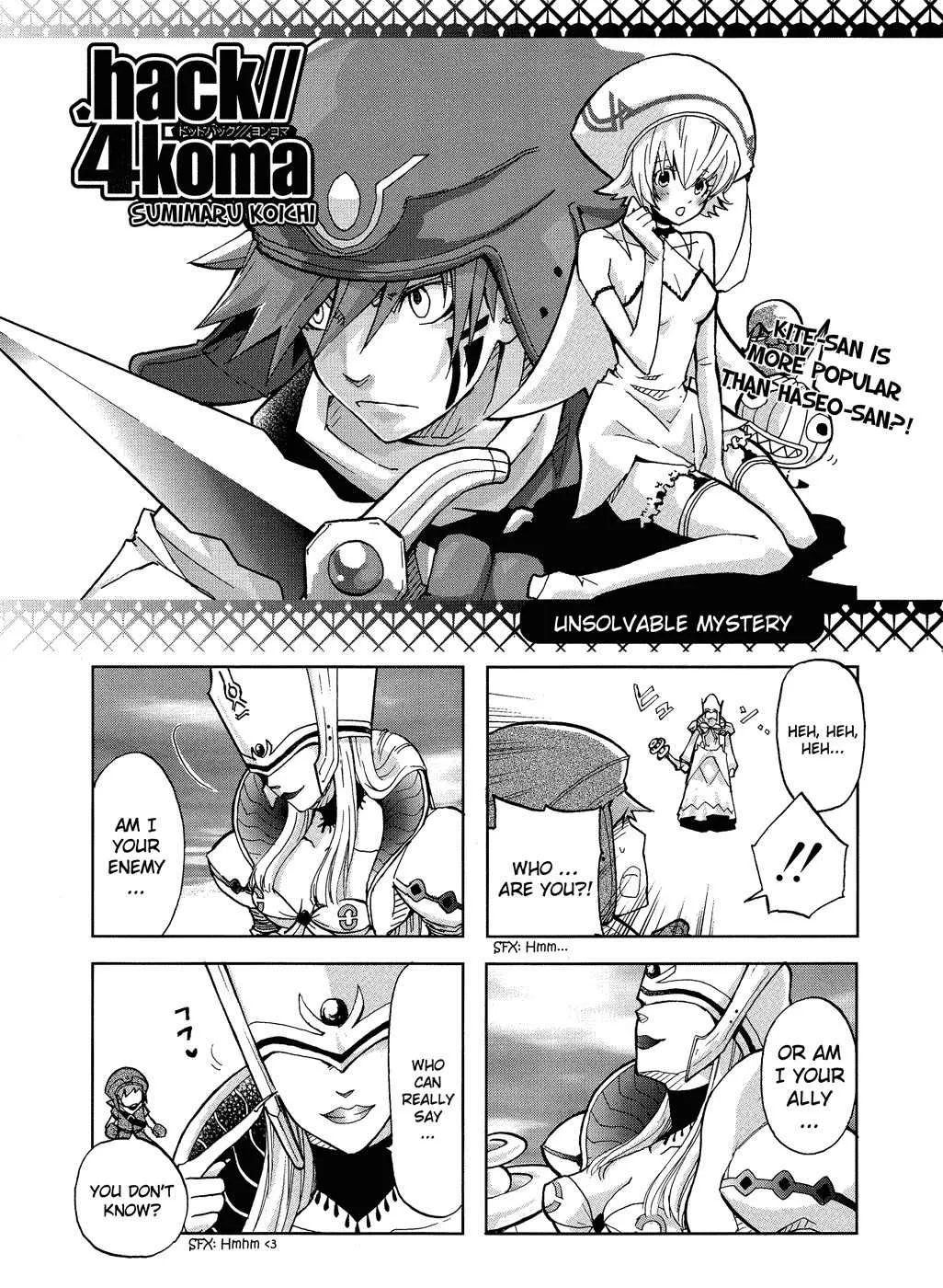Read .hack//4koma Chapter 3 Online