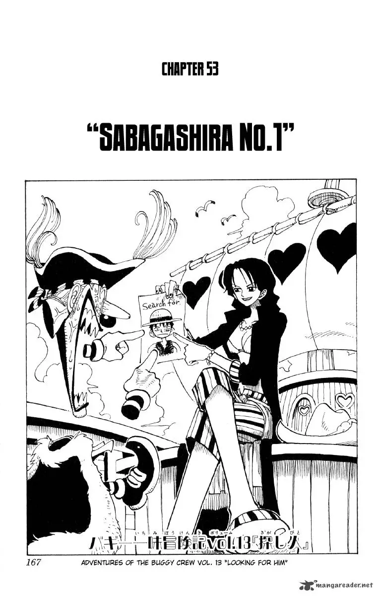 Read One Piece Chapter 53 - Tiny Fish No 1 Online