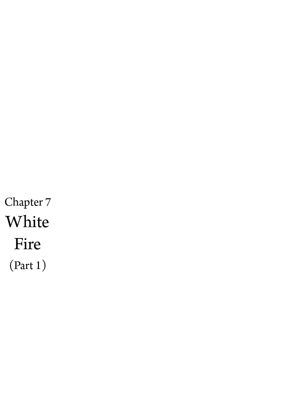Read Gunjou Gakusha Chapter 7 - White Fire 1 Online