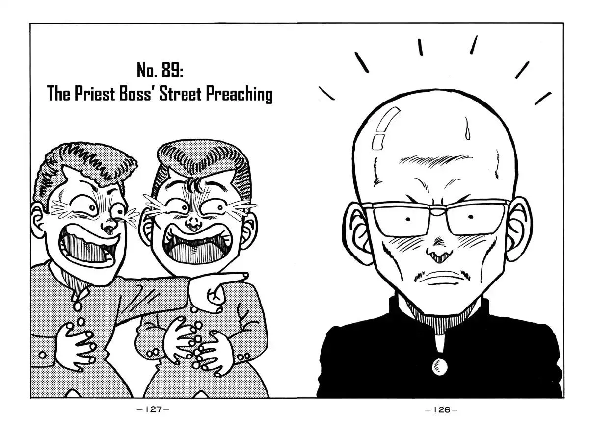 Read Be-Bop-Highschool Chapter 89 - The Priest Boss' Street Preaching Online