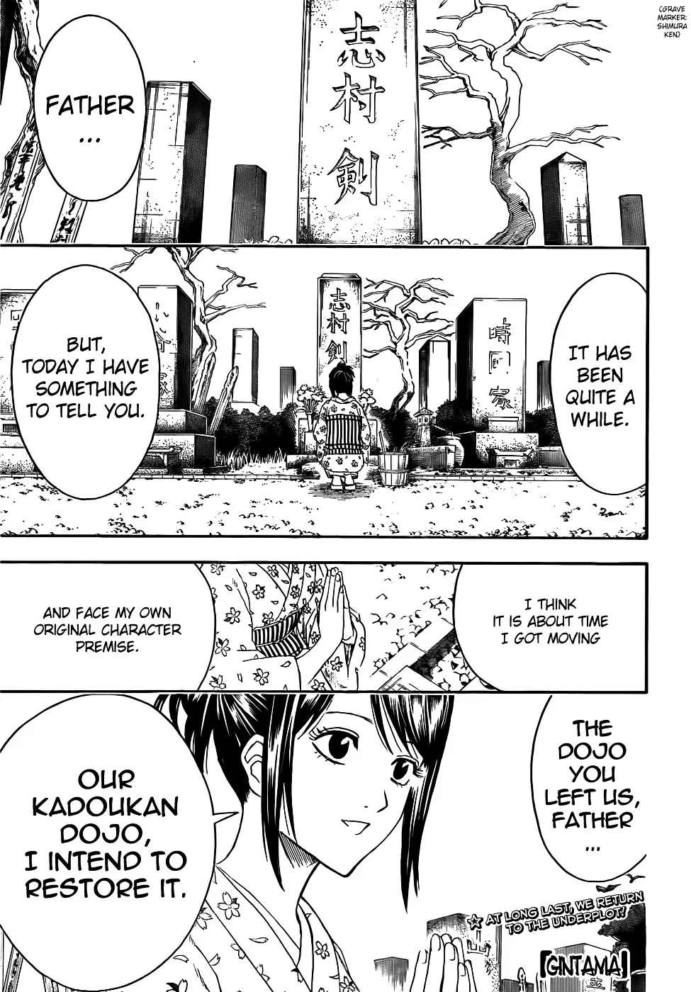 Read Gintama Chapter 403 - The Sound of the Thing Called a Beam Shoots Through All People Online