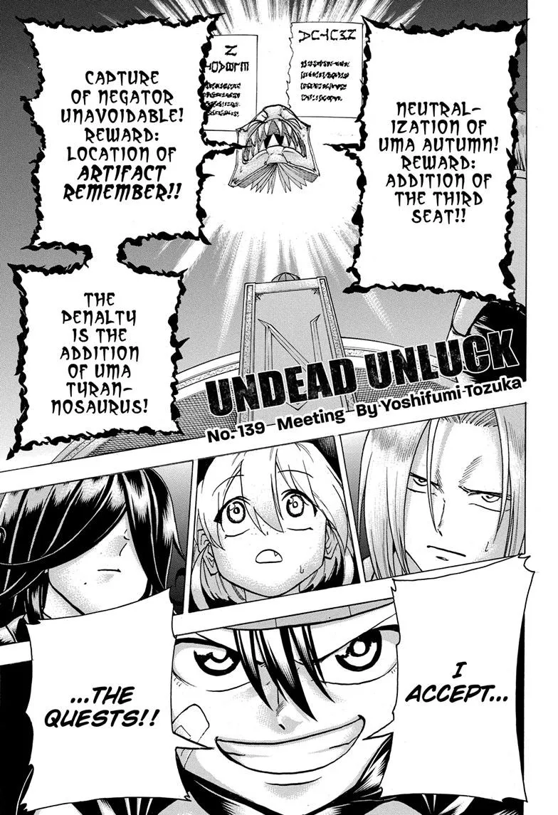 Read Undead + Unluck Chapter 139 Online