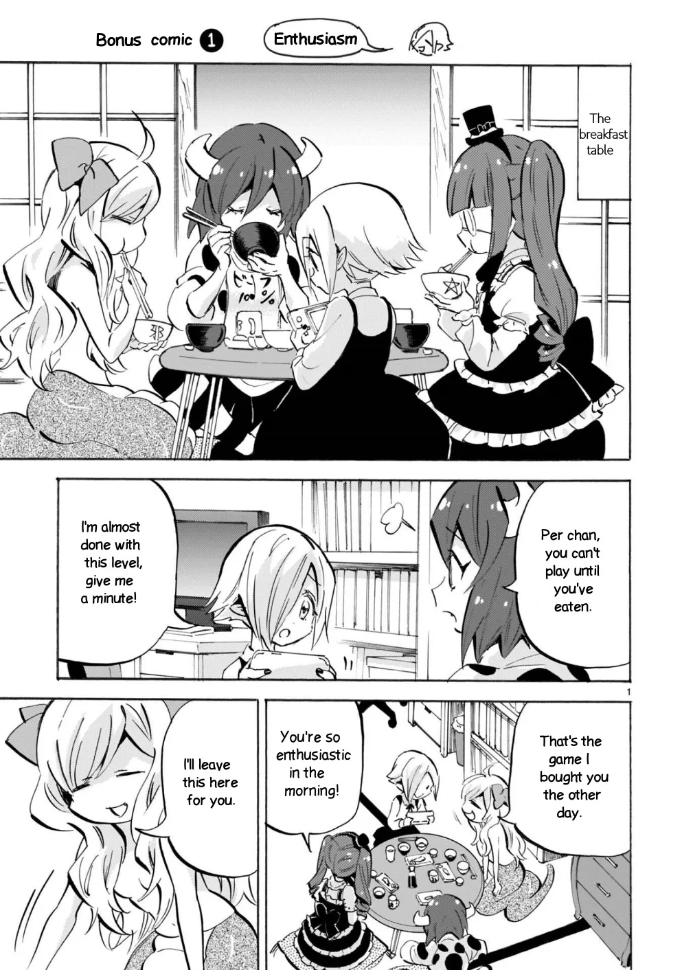 Read Jashin-chan Dropkick Chapter 174.4 - Bonus comic Online