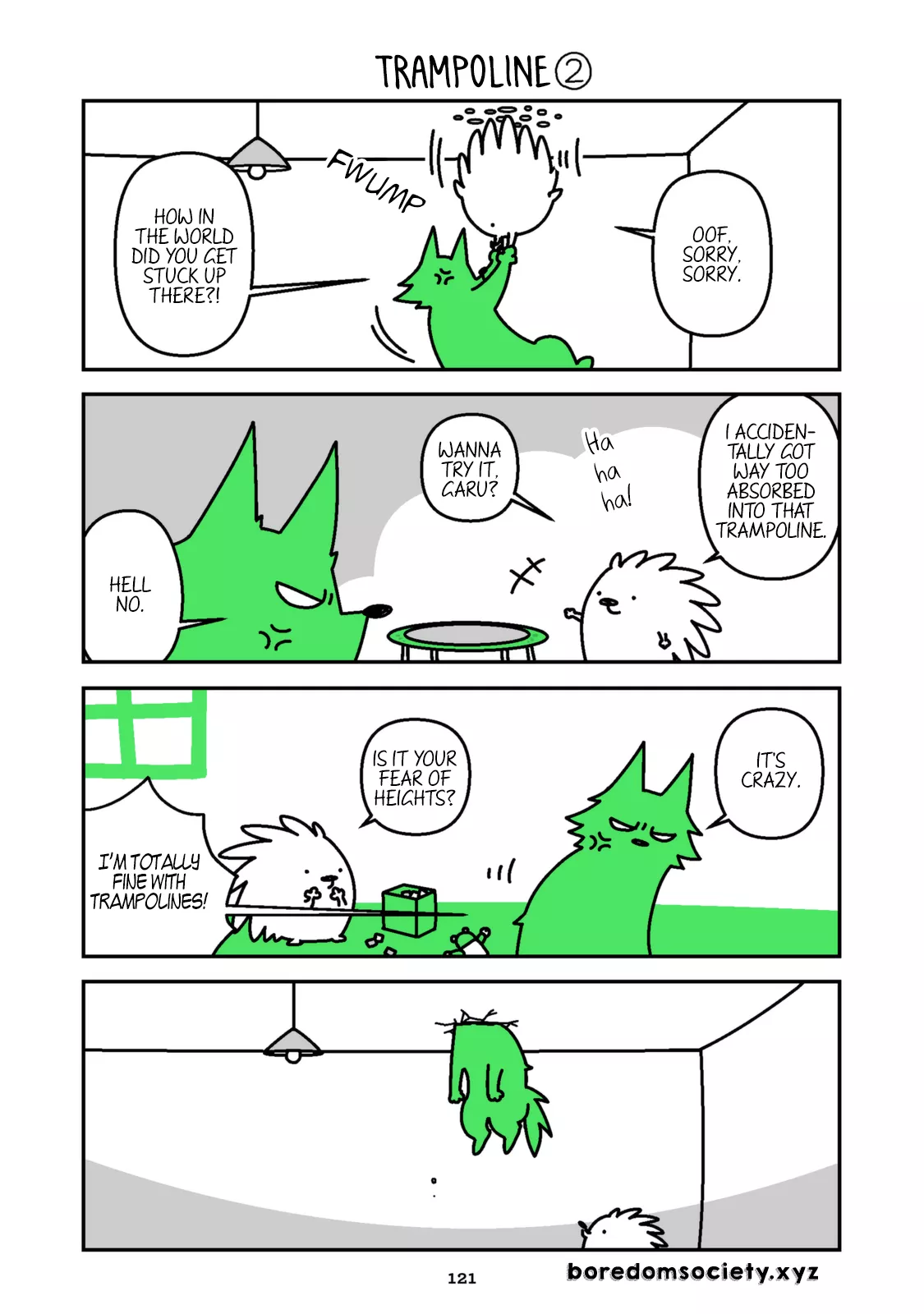 Read Harinezumi no Harry Chapter 103 - Trampoline ② Online