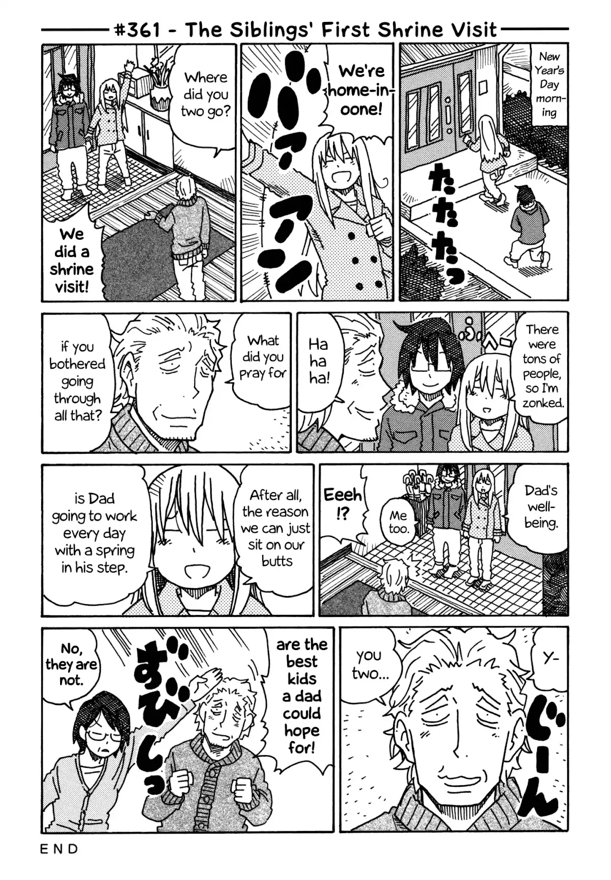 Read Hatarakanai Futari (The Jobless Siblings) Chapter 361 - The Siblings' First Shrine Visit Online