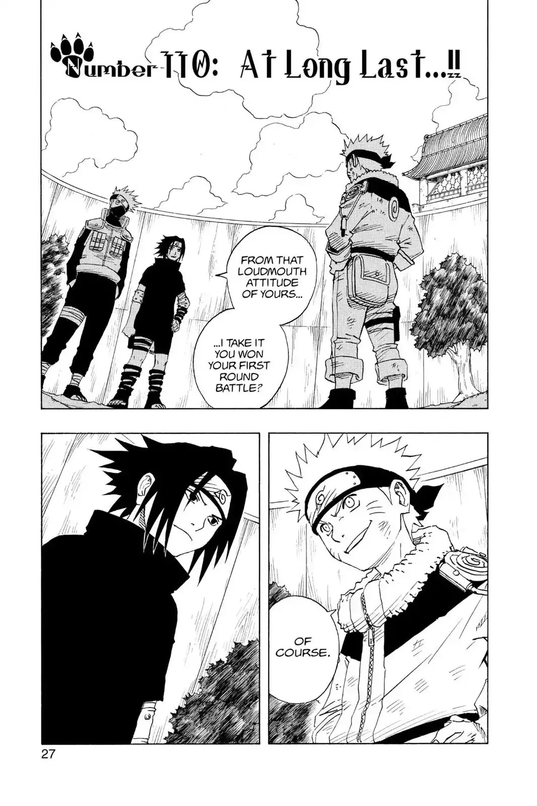 Read Naruto Chapter 110 - At Long Last...!! Online