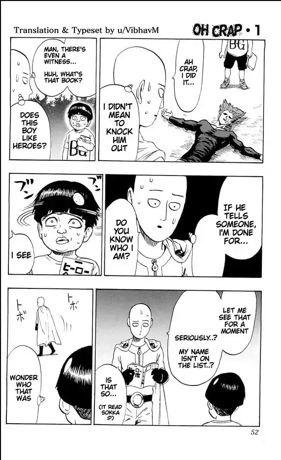 Read One Punch-Man Chapter 89.1 - Omake Online