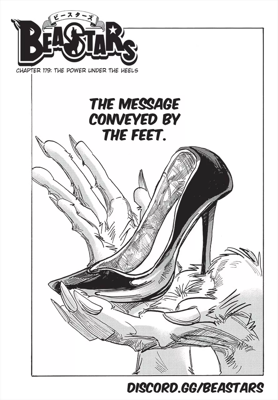 Read Beastars Chapter 179 - The Power Under The Heels Online