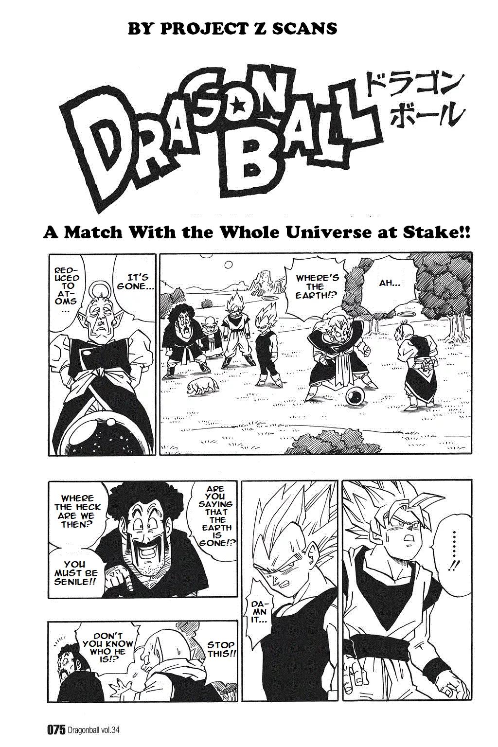 Read Dragon Ball Chapter 509 - A Match with the Whole Universe at Stake Online