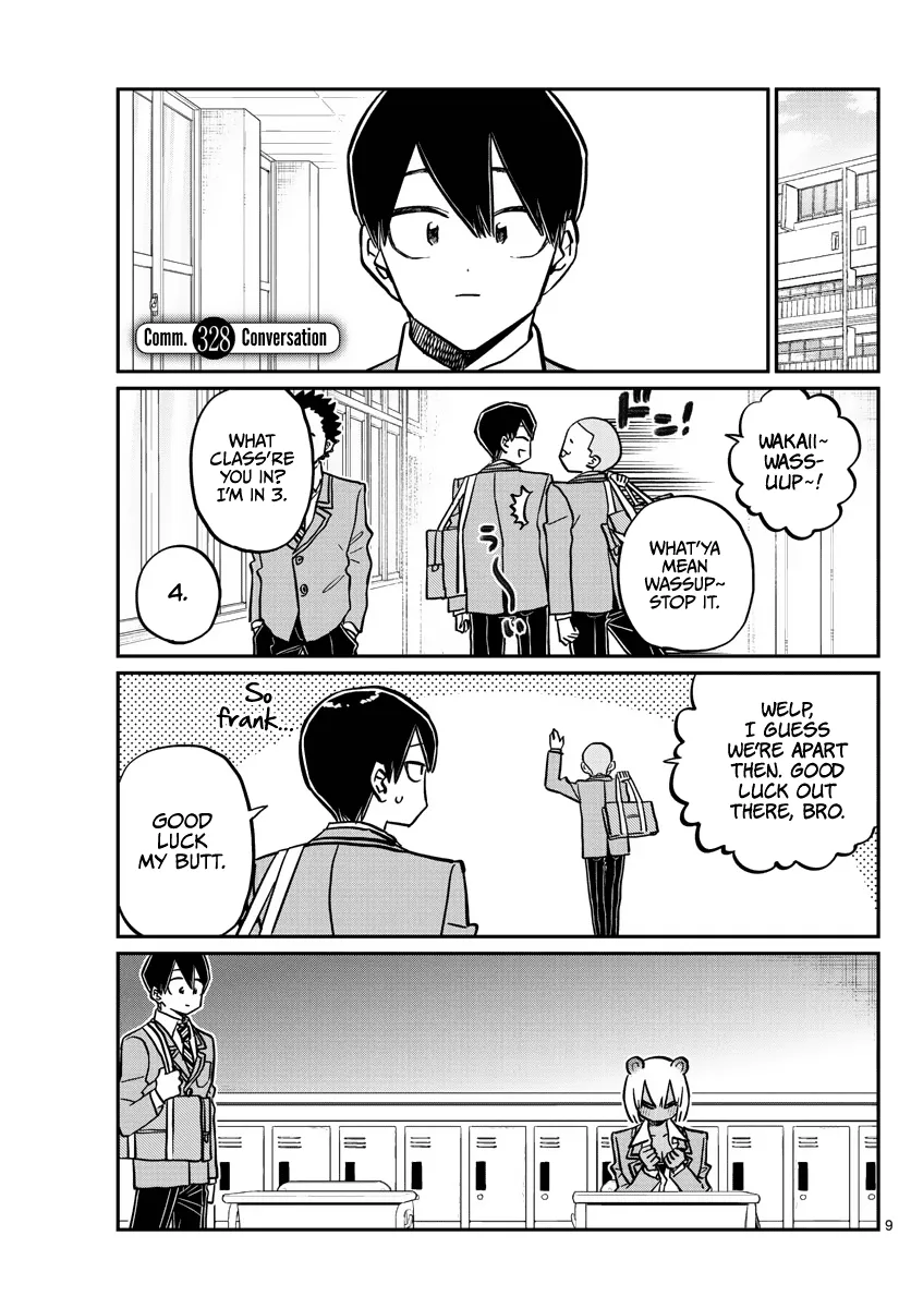 Read Komi-san wa Komyushou Desu Chapter 328 - Conversation Online