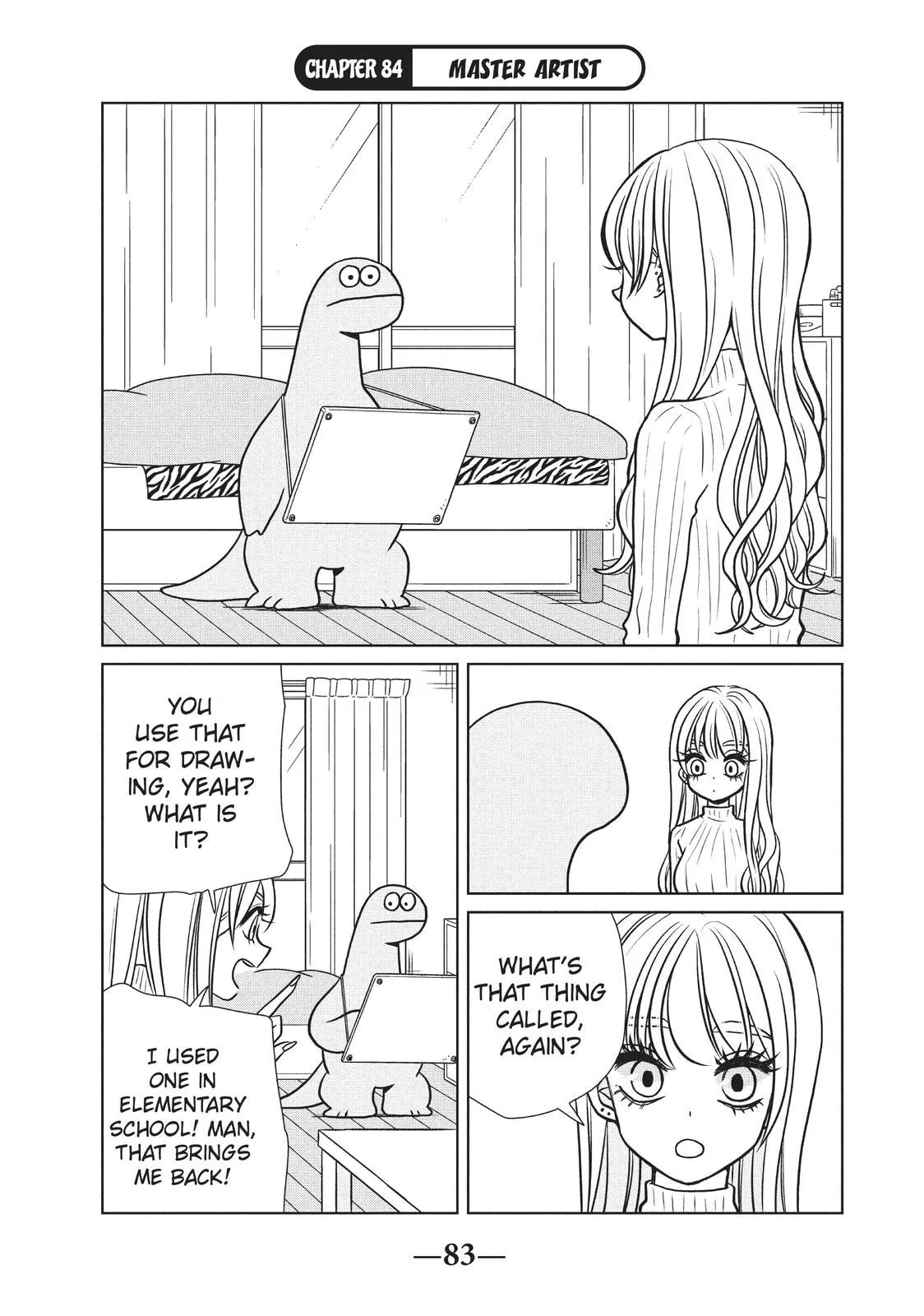 Read My Roomie Is a Dino Chapter 84 Online
