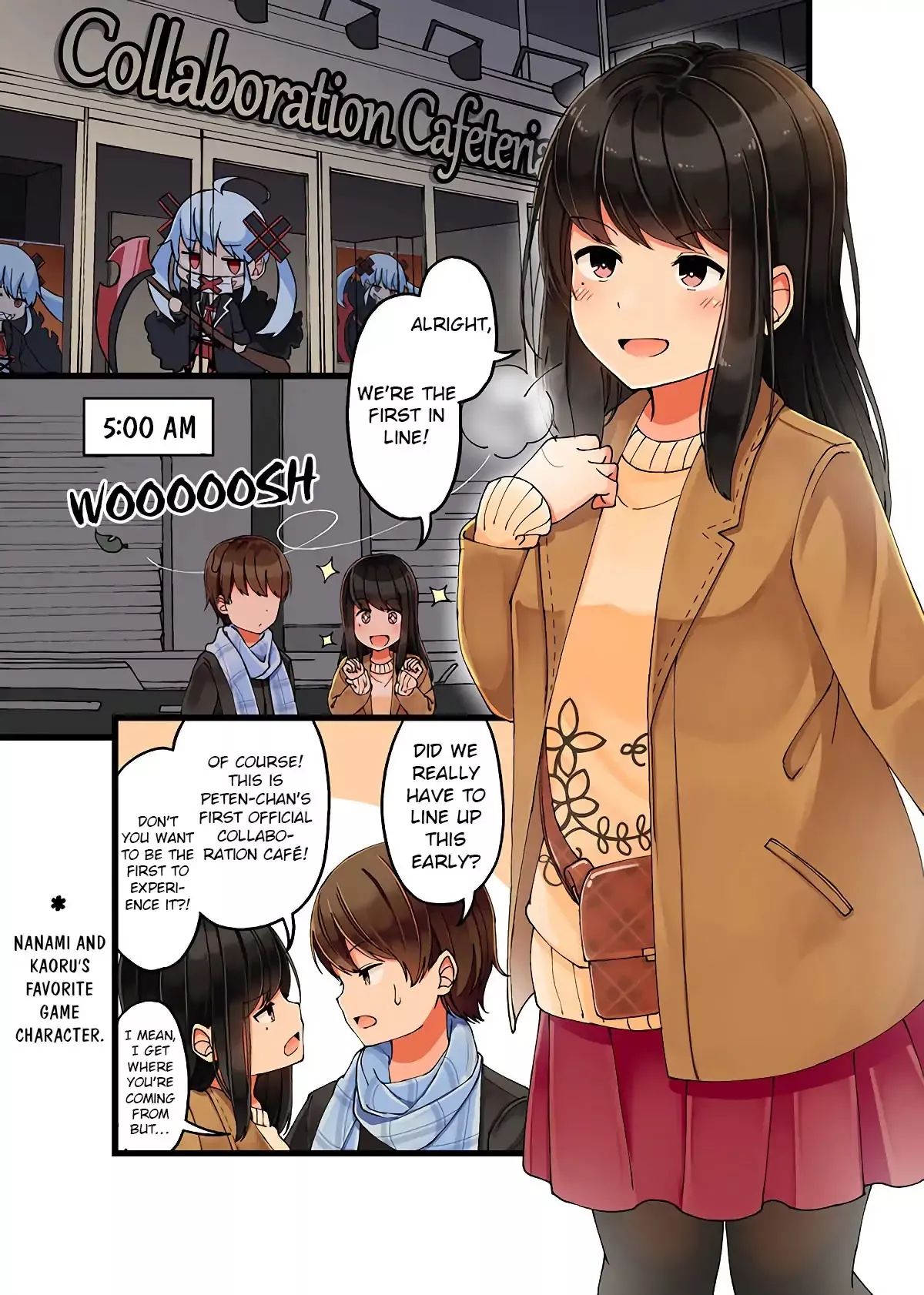 Read Hanging Out With a Gamer Girl Chapter 18 - I Go to a Collaboration Cafe with My Gamer Friend Online