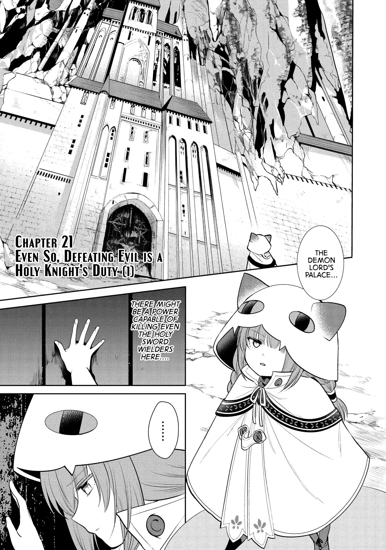 Read Maou no Ore ga Dorei Elf wo Yome ni Shitanda ga, Dou Medereba Ii? Chapter 21 - Even So, Defeating Evil Is A Holy Knight's Duty (1) Online