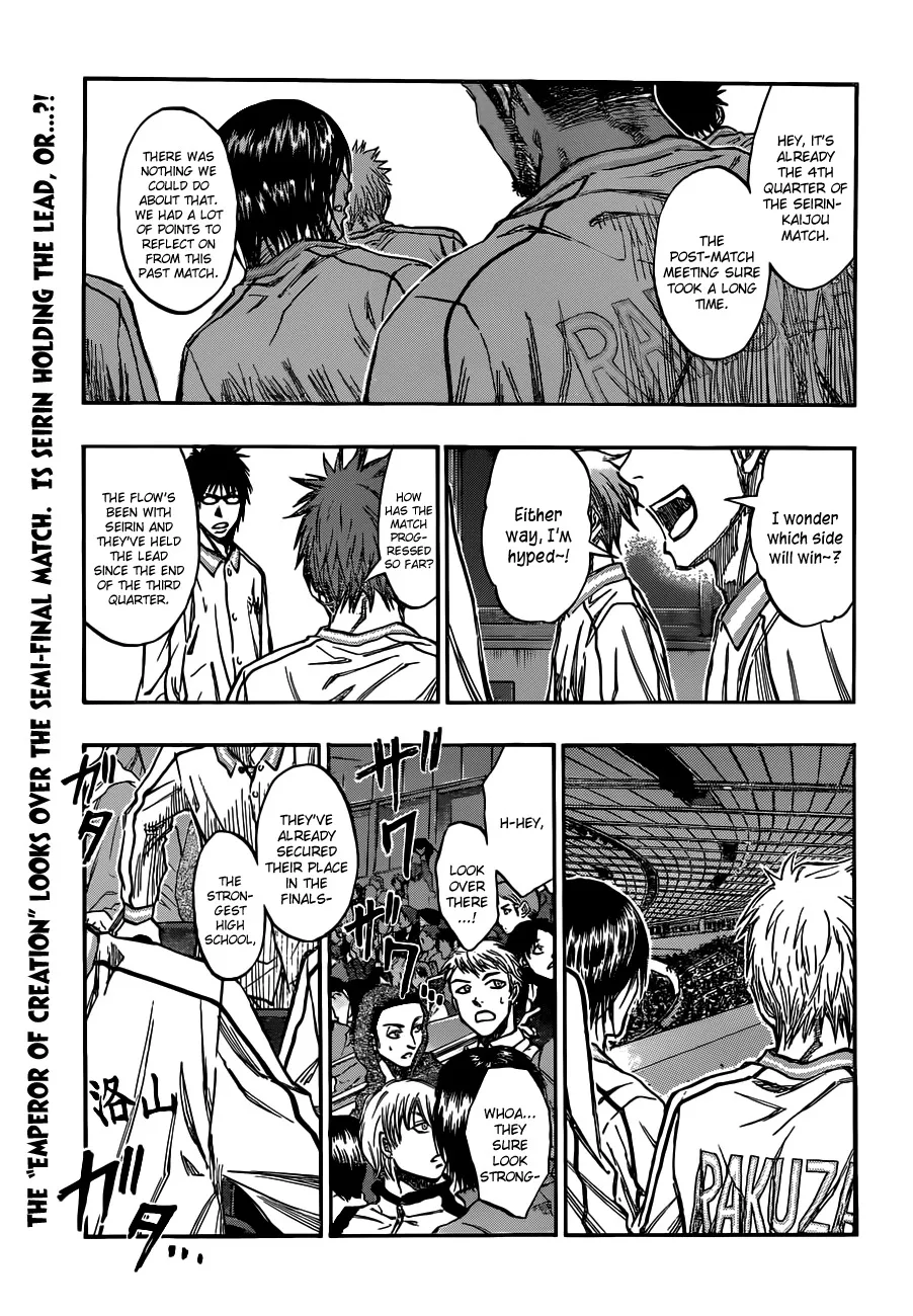 Read Kuroko no Basket Chapter 195 - It's The Climax Online