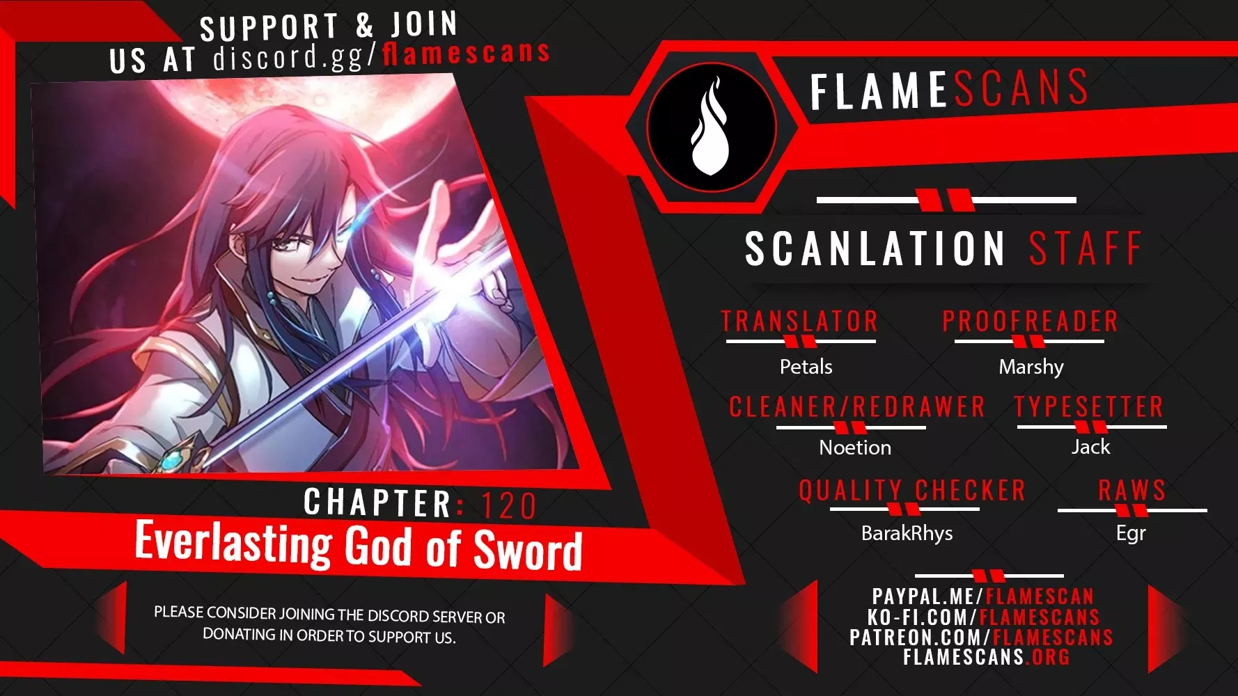 Read Everlasting God of Sword Chapter 120 Online